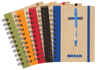 Recycled Fabric Trim Journals